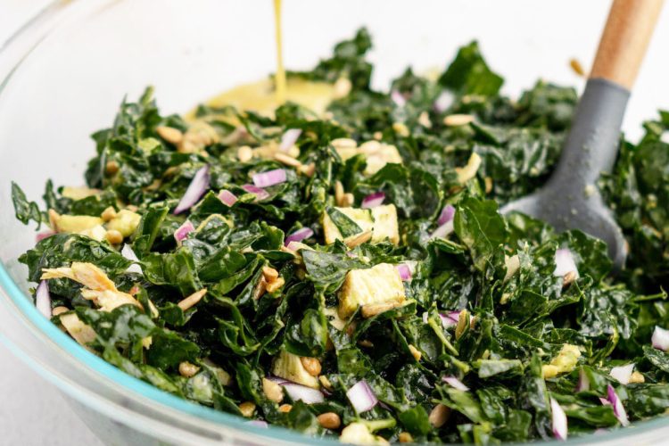 Keto Kale Salad Avocado Chicken Lemon Dressing Recipe THUMBNAIL.jpg